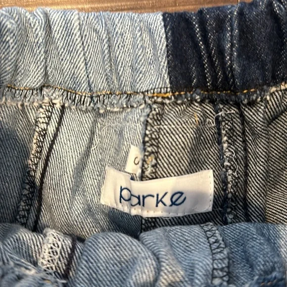 Parke Patchwork Drawstring Short - Picture 2 of 4